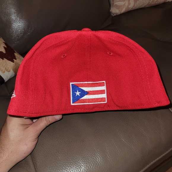 2023 Puerto Rico New Era World Baseball Classic fitted hat cap 7 1/2 - Picture 2 of 3